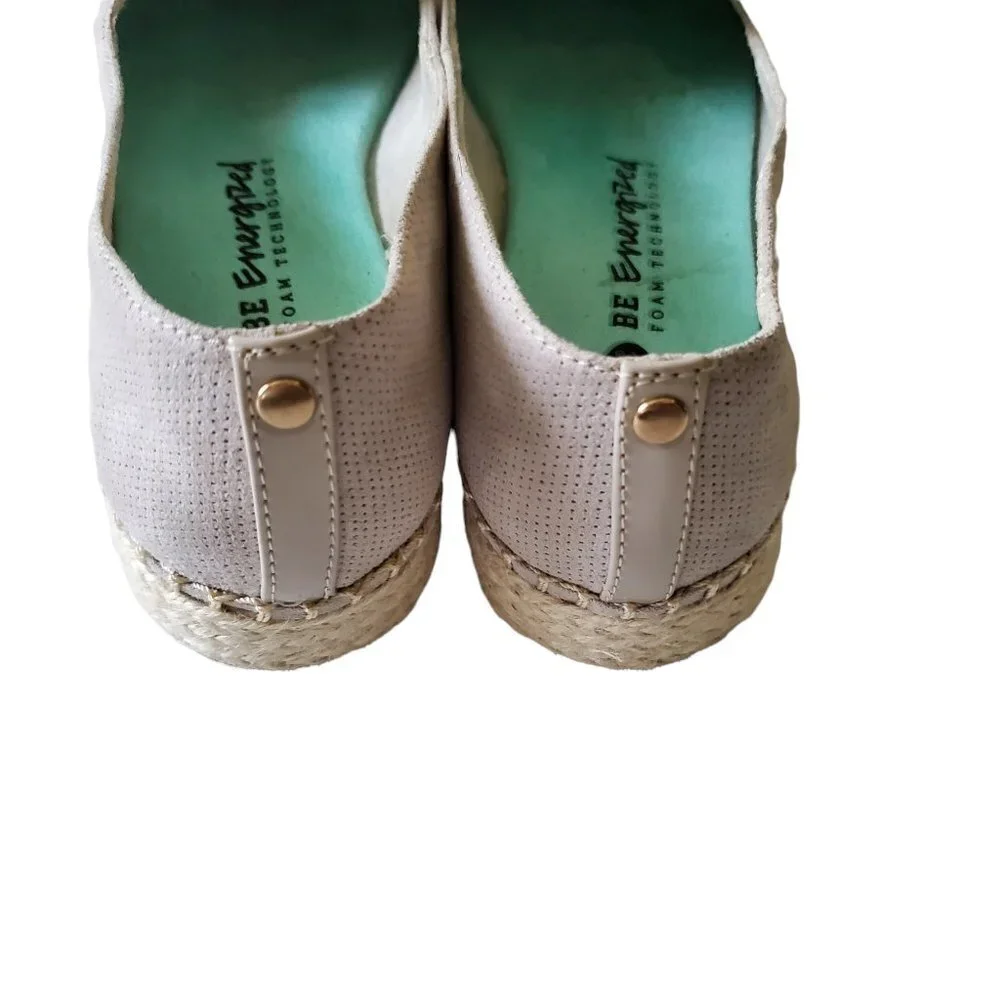 Dr. Scholl’s Far Out‎ Oyster Microfiber Slip On Espadrille